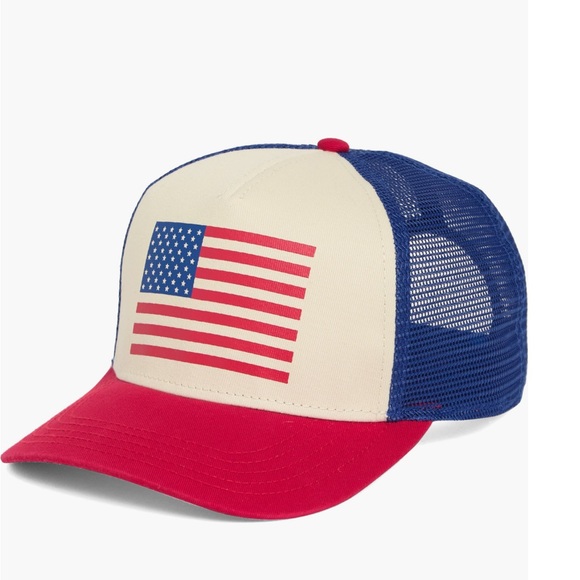 NEW American Needle Sinclair USA American Flag Cotton/Mesh Baseball Hat - Picture 3 of 9